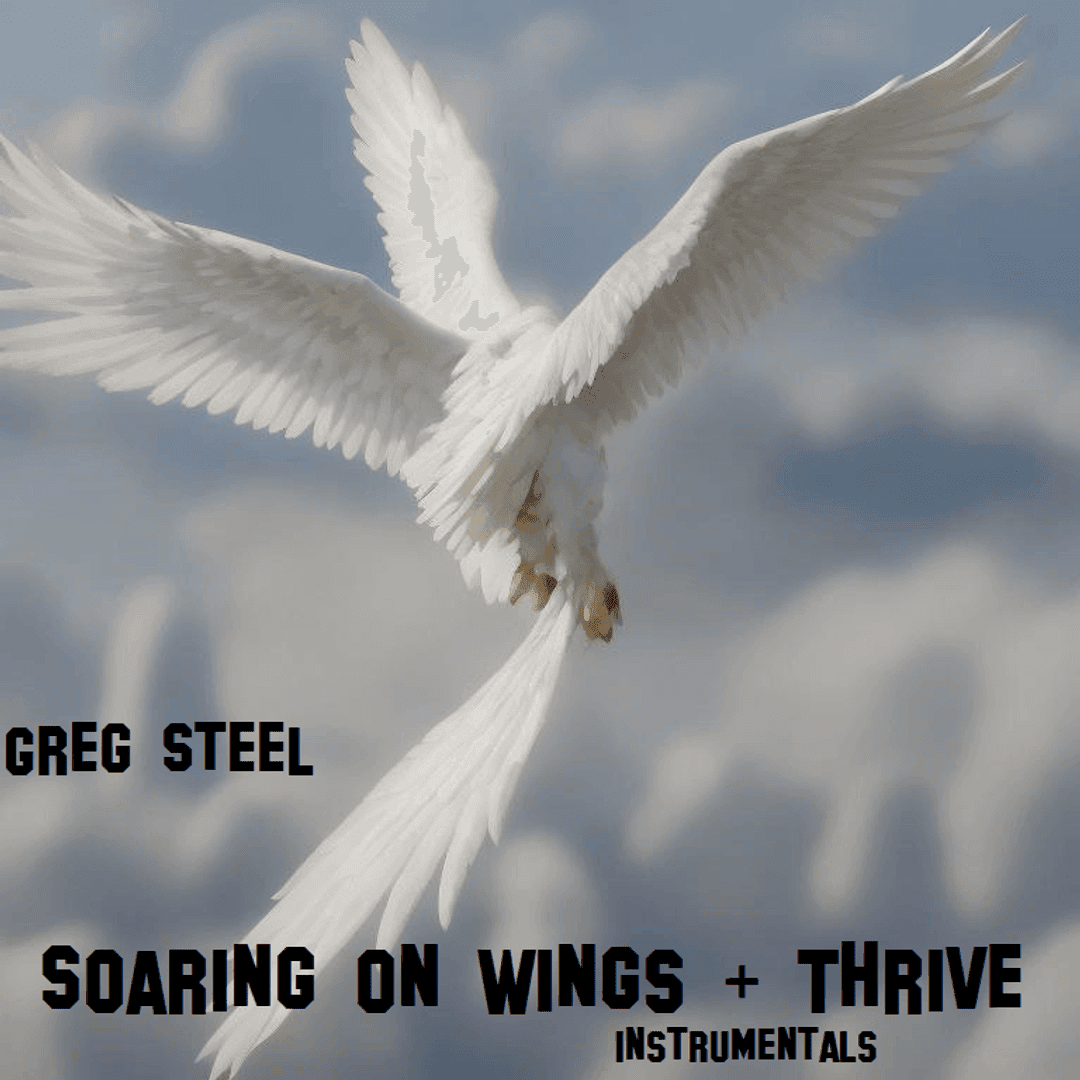 Greg Steel... Soaring on Wings + Thrive (instrumentals).png